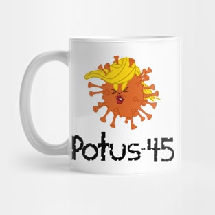 POTUS-45 COVID-19 Parody Trump Coronavirus Design Mug